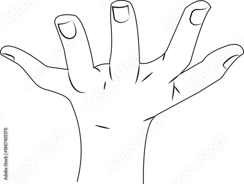 open hands spider men hand grips shut up hand