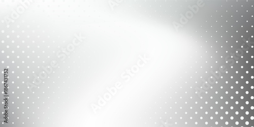 Dot aluminum grey sheet with reflection. Platinum and titanium art simple modern