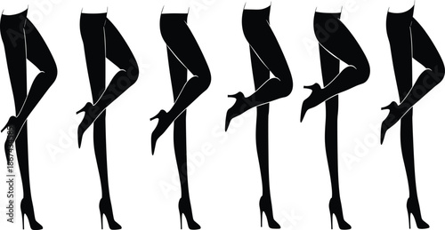 Set of Professional Medical Team Featuring Doctors and Nurses for Hospital Healthcare Service and Wellness Concept Design Vector.