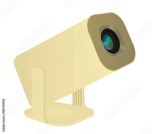 Theater light. reflector. vector illustration