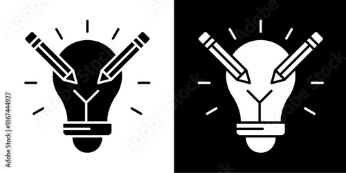 Creative  Icon Set White Style Collection