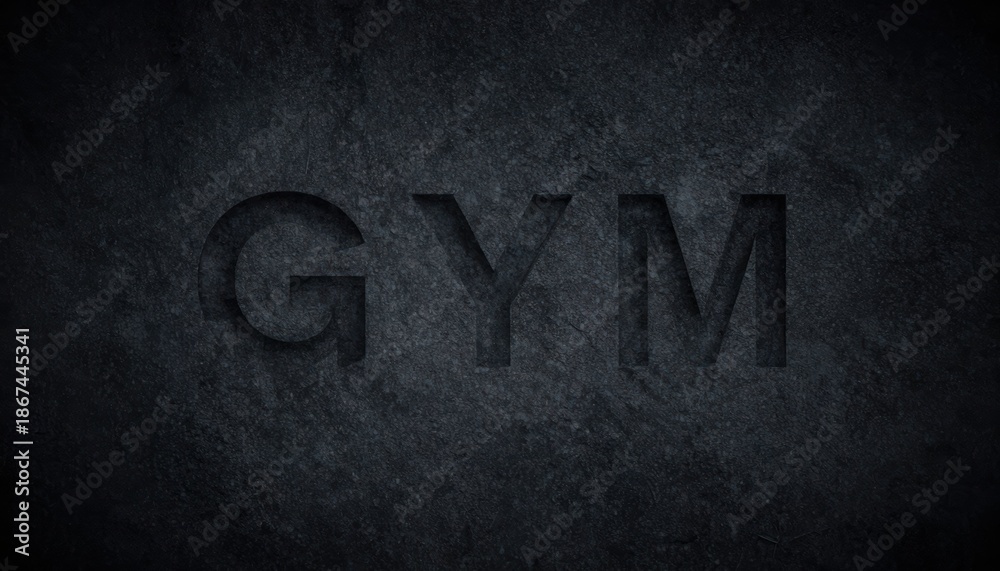 Fototapeta premium Intense gym workout session for health enthusiasts dynamic background lighting modern environment engaging perspective