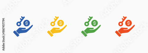 Opportunities Icon Set Color Multiple Style Collection