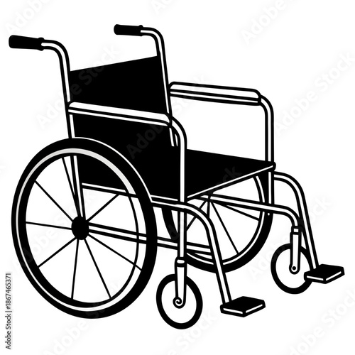 wheelchair vector illustration