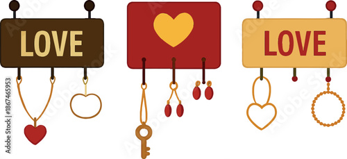 Love Signs with Jewelry