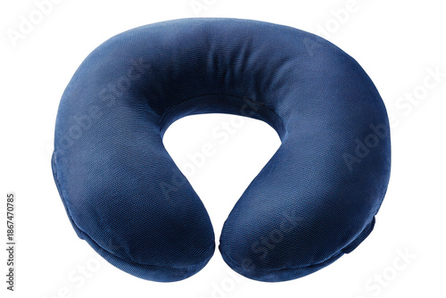 Comfortable neck pillow designed for travel or relaxation, providing support for the head and neck in various settings.