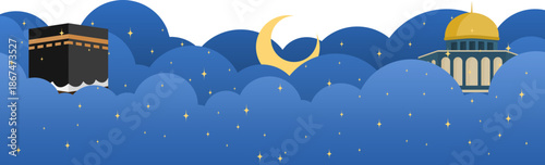 islamic header for isra al miraj