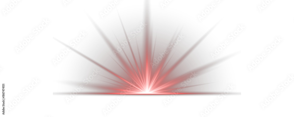 Obraz premium Radiant star effect for modern abstract design, luxurious overlays or colorful visual effects. Bright light explosion of sun rays on a dark background. Luxurious design style. Vector illustration.
