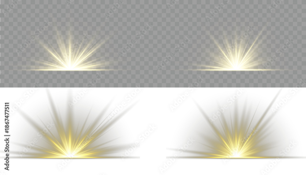 Obraz premium Png starlight sparkle with brilliant glow holiday magic burst illuminated lens vibrant beam dust shining. Radiant star effect for modern abstract design, luxurious overlays or colorful visual effects.