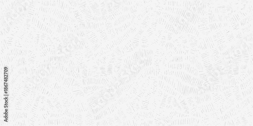 Abstract white background with a dense pattern of short irregular lines