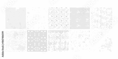 Abstract grayscale patterns a collection of textured backgrounds and designs