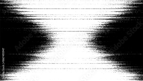 Black and white abstract and grunge transition pattern with rough sharp shape. For sporty and modern background. Vector Format Illustration 