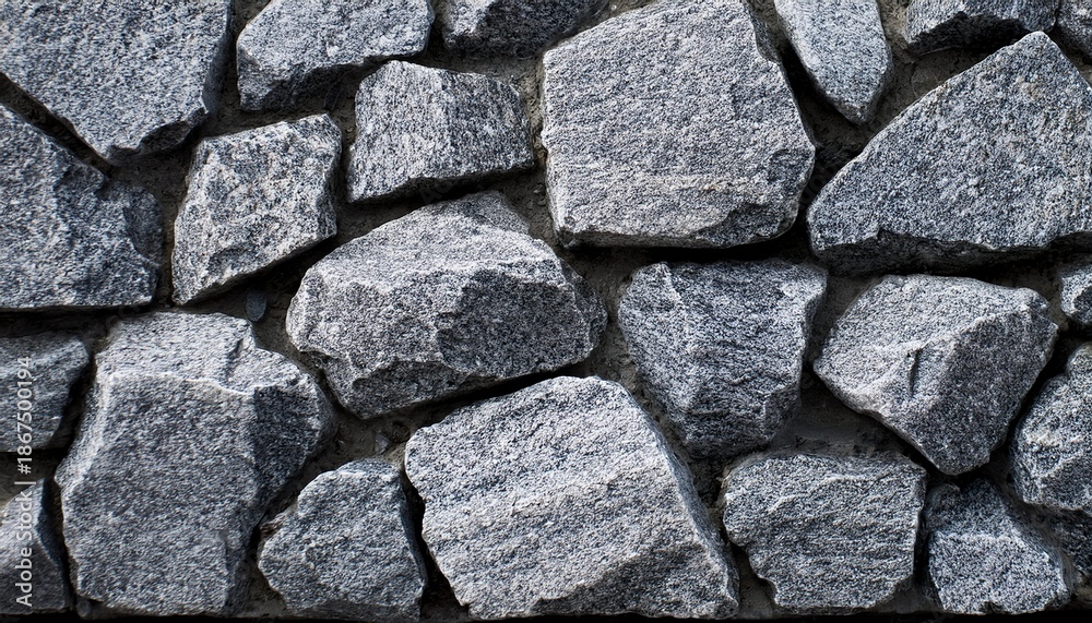 Obraz premium Grey Granite Rough