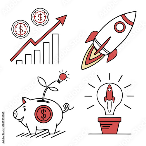 Business growth and innovation concepts