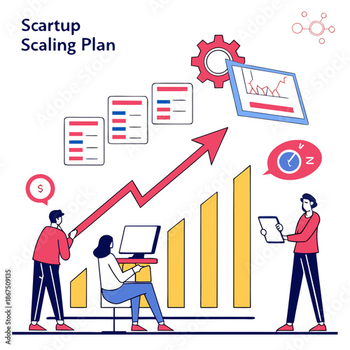 Startup scaling plan