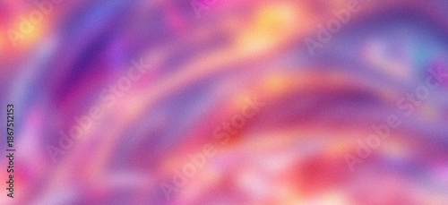 Abstract grainy purple pink gradient background with soft noise texture, dreamy colorful backdrop design