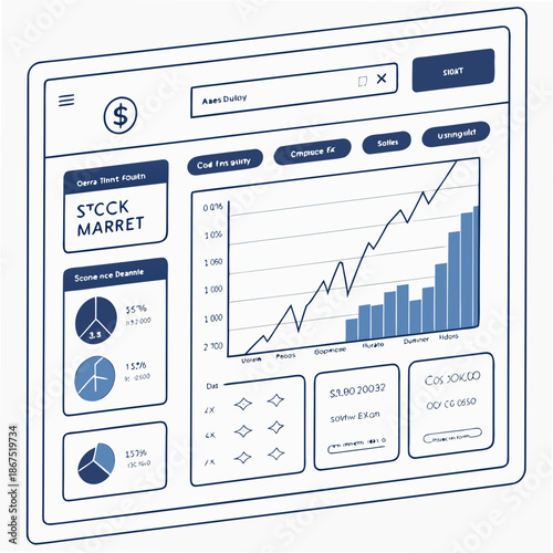 Stock market dashboard