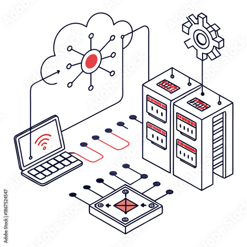 Cloud computing and data center network