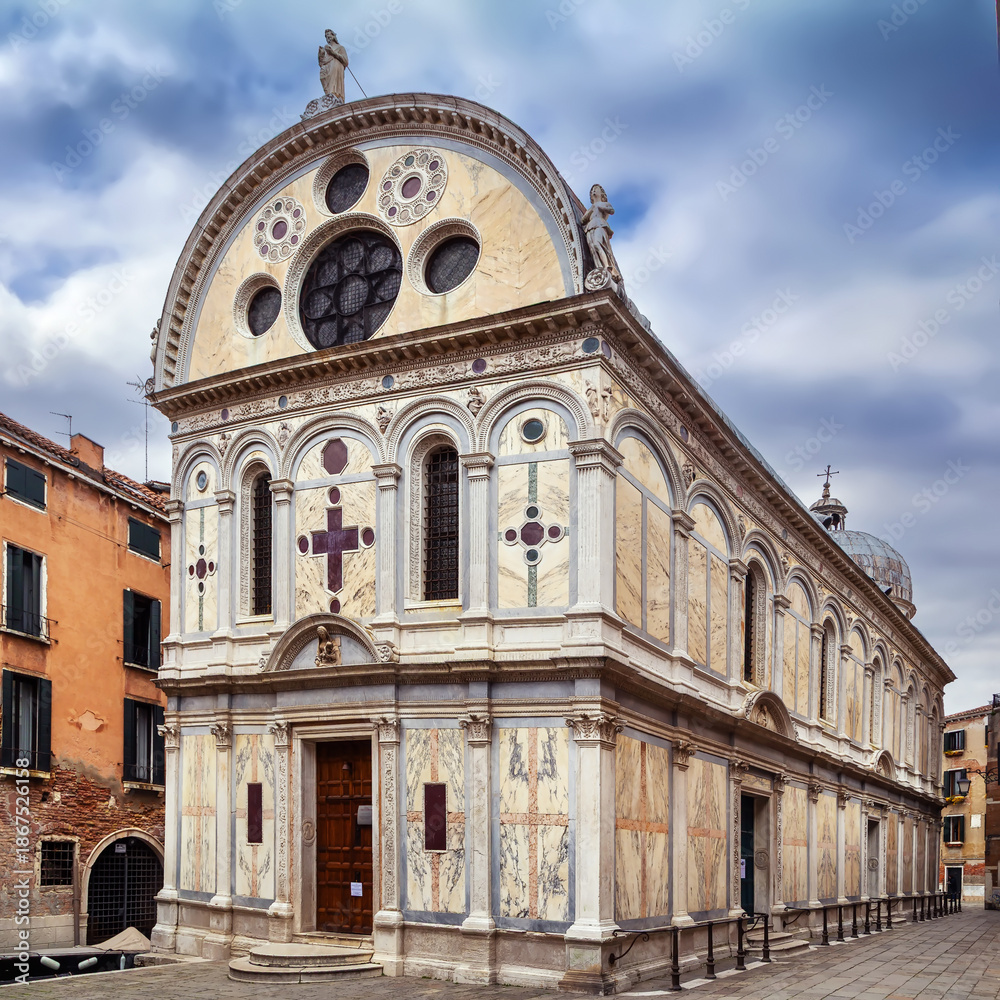 Fototapeta premium Santa Maria dei Miracoli, Venice, Italy