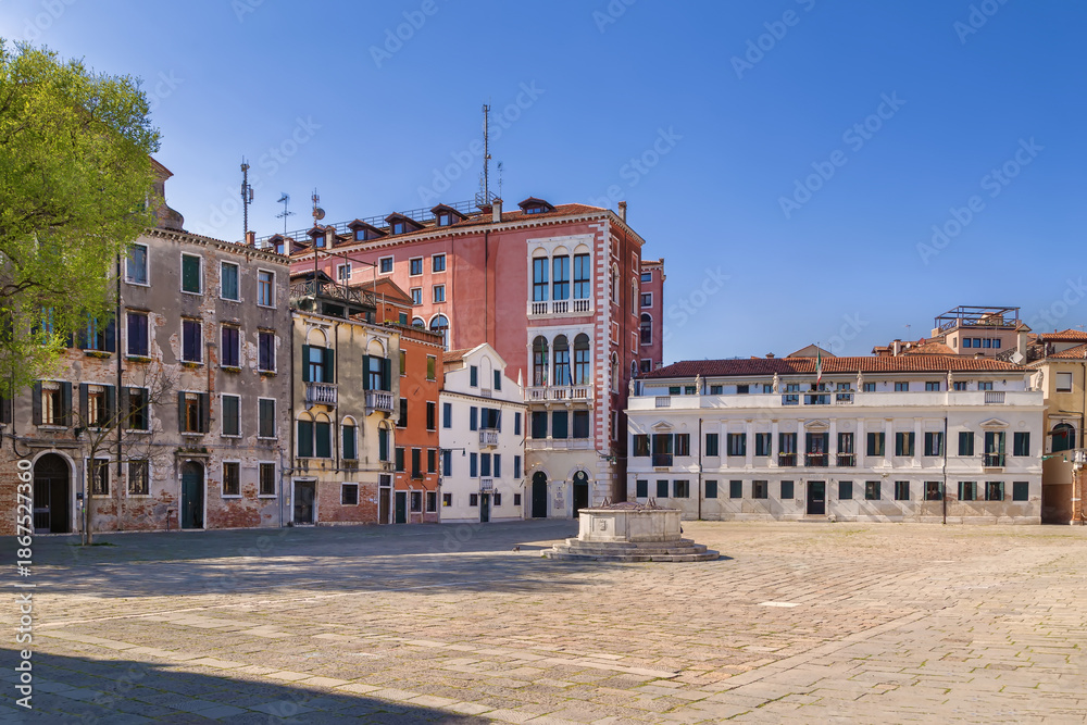 Obraz premium Campo San Polo, Venice, Italy