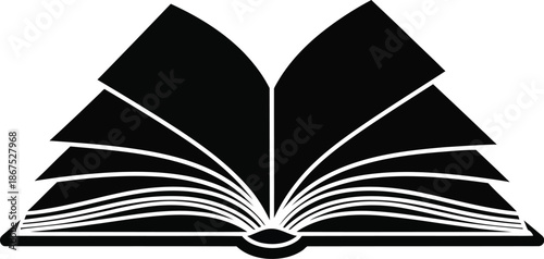 Vector illustration of a book