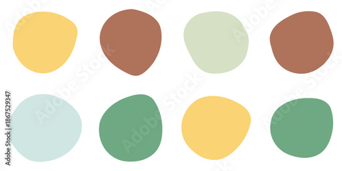 Organic Blob and Liquid Shape Vector Set – Abstract, Modern, Boho Style Forms for Design and Illustration