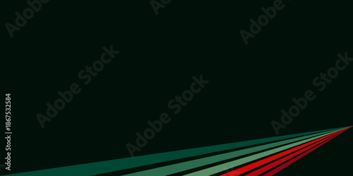 Retrofuturism poster design in trendy retro line style. Modern art poster retro vintage style 70s stripes background template lines shapes vector design.