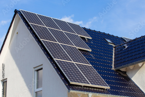 Einfamilienhaus mit Photovoltaikanlage