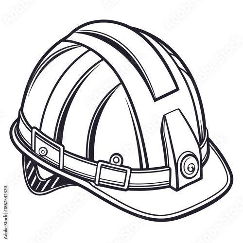 Safety helmet with headlamp