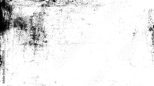 Black grainy texture isolated on white background. cosmic background wall background aquarelle painted spit on wall spray paint surface. 