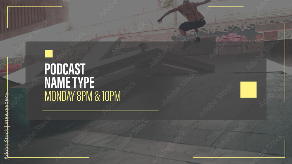 Billboard Overlay Broadcast Toolkit Stock Template | Adobe Stock