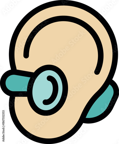 Medical professional using otoscope for ear examination, checking for potential ear infection or other auditory issues