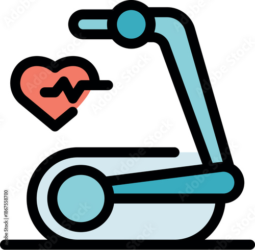 Treadmill workout promoting heart health and overall well being through consistent physical activity