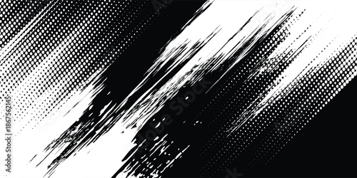 Abstract background with slash line dot pattern