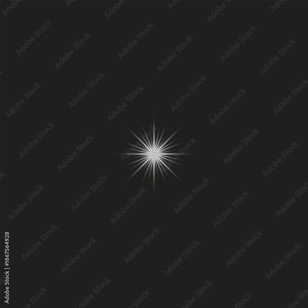 Fototapeta premium 3. Luminescent Rays Expansion Visual Intensity Gradient