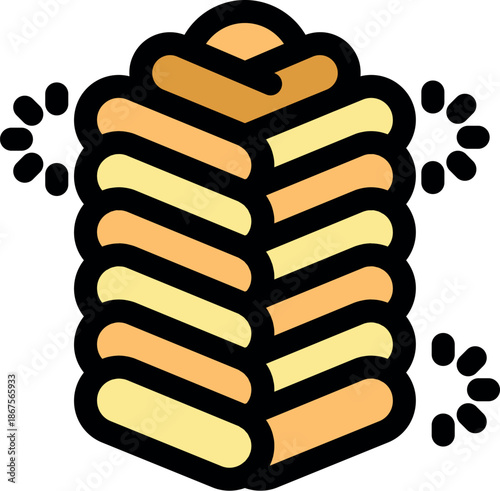 Golden wheat grain shining, symbolizing agriculture, healthy food, and the importance of grains in a balanced diet