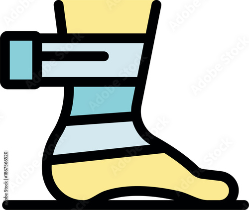 Ankle bracelet tracking movement and location of person under surveillance ensuring compliance with restrictions