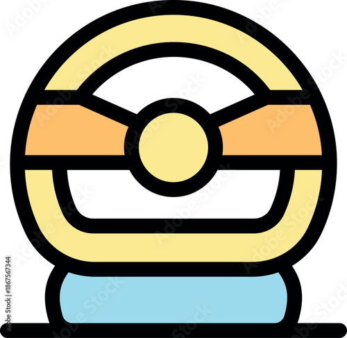 Innovative personal vehicle utilizing gyroscopic technology for balance and stability, charging wirelessly on a designated platform