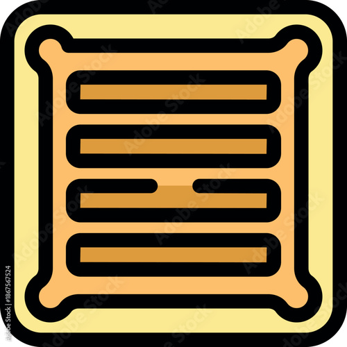 Inflatable camping mattress ensuring a good night's sleep during outdoor adventures