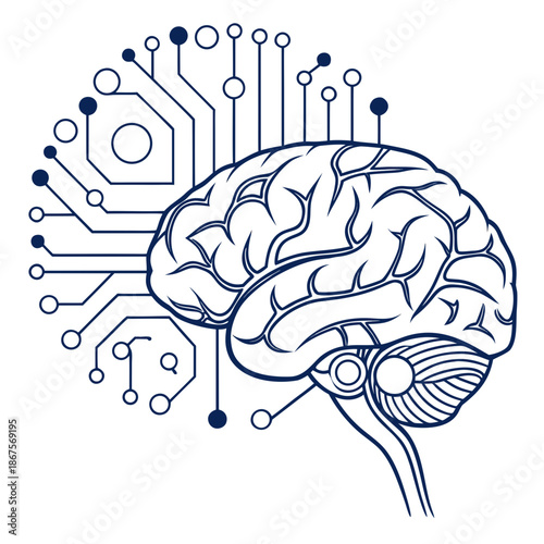 Artificial intelligence and human brain