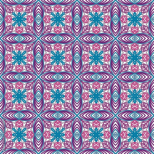 Seamless abstract flower pattern. For textiles, wallpapers, packaging, stationery, branding, and creative graphic design projects. For digital and print applications