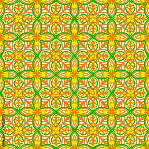 Seamless abstract flower pattern. For textiles, wallpapers, packaging, stationery, branding, and creative graphic design projects. For digital and print applications