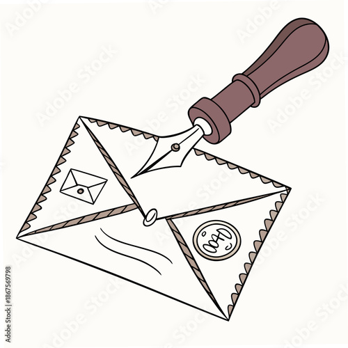 Antique letter opener