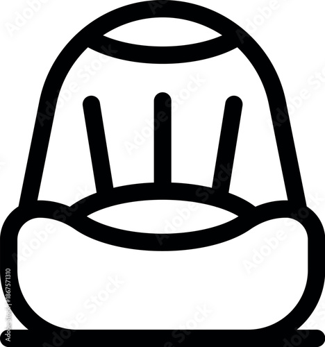 Secure baby car seat providing safety and comfort for infants during car journeys