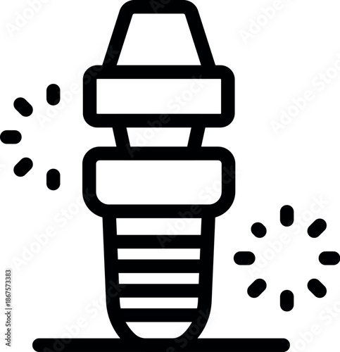 Dental implant being placed, restoring smiles and confidence