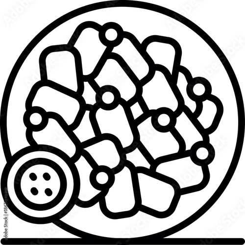 Petri dish is showing growing bacteria and virus cells under observation in a microbiology laboratory