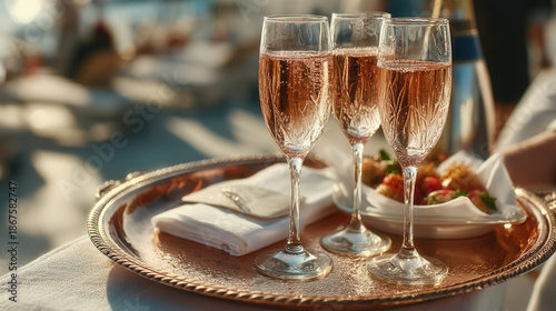 Drinks reception at a forma...