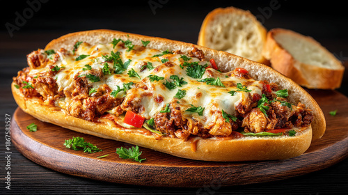 Philly cheesesteak sandwich...
