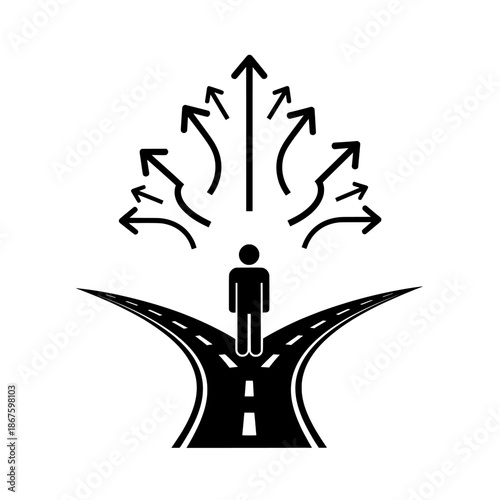 silhouette of a tree