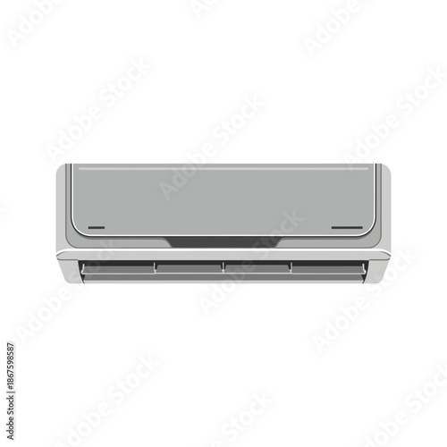 A silver 3d illustration of a portable flash memory drive and dvd player equipment isolated on a metal box with digital technology design elements